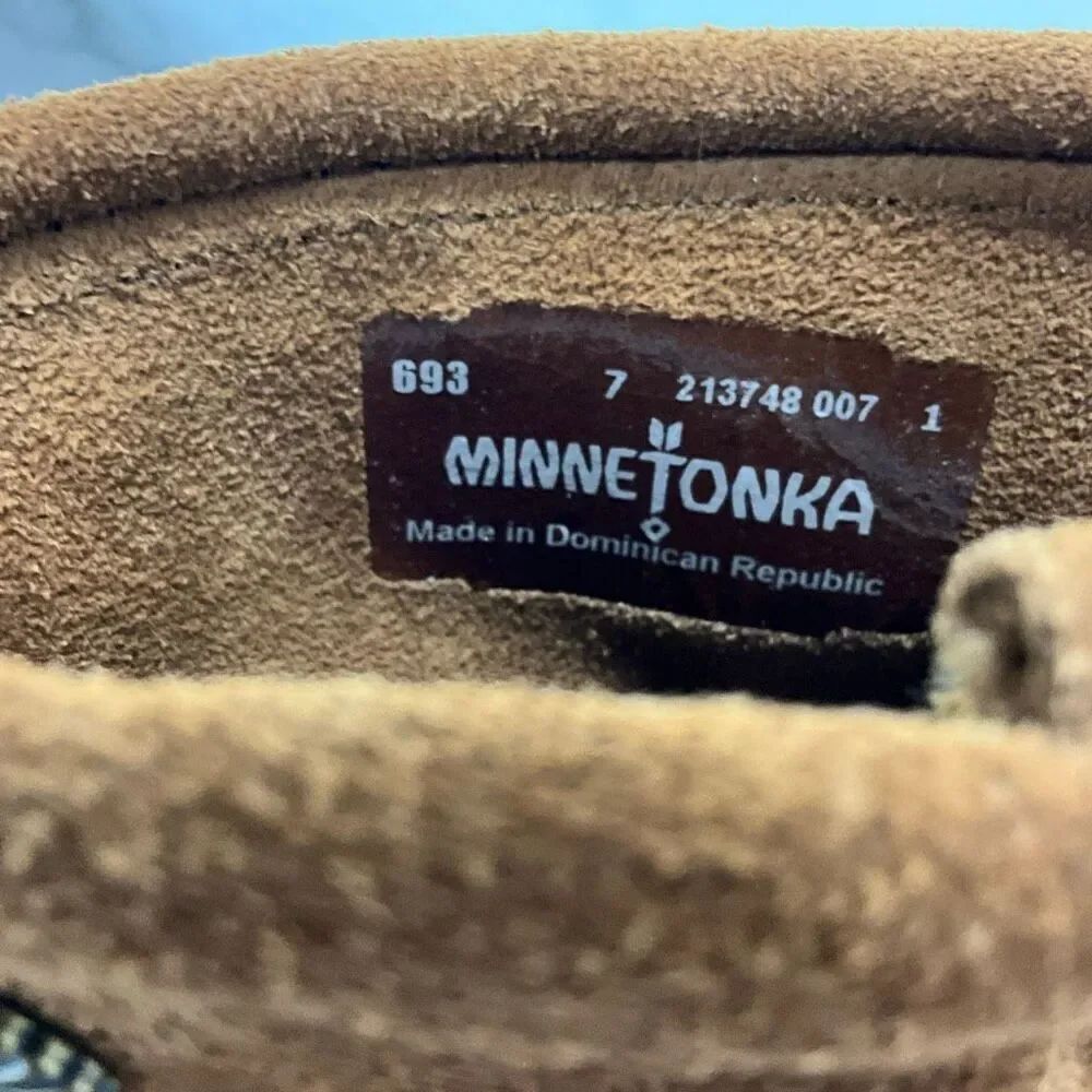 MINNETONKA Moccasin Ankle Booties - Picture 7 of 7